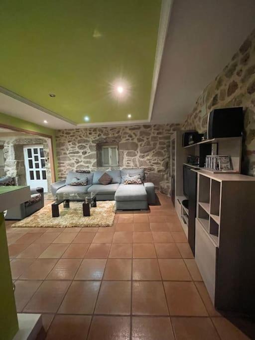 Chalet Casa Con Piscina En Arbo Vigo Exterior photo